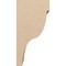 Ekena Millwork 9"W x 9"D x 18"H Wide Garner Rough Cedar Woodgrain TimberThane Corbel, Primed Tan CORUR09X09X18GARRCPR - alternate 4